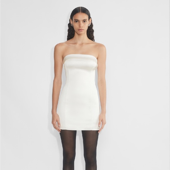 aritzia strapless dress Dresses for Women | Midi, Mini & Wrap Dresses flattering fabric coveted for its smoothing effect and second Original Contour Enrapture Mini Tube